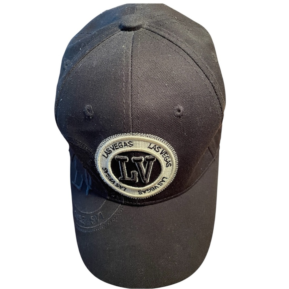 Black Las Vegas Baseball Cap